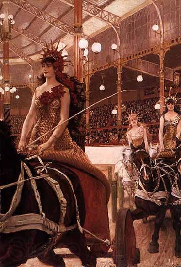 James Tissot The Ladies of the Cars France oil painting art